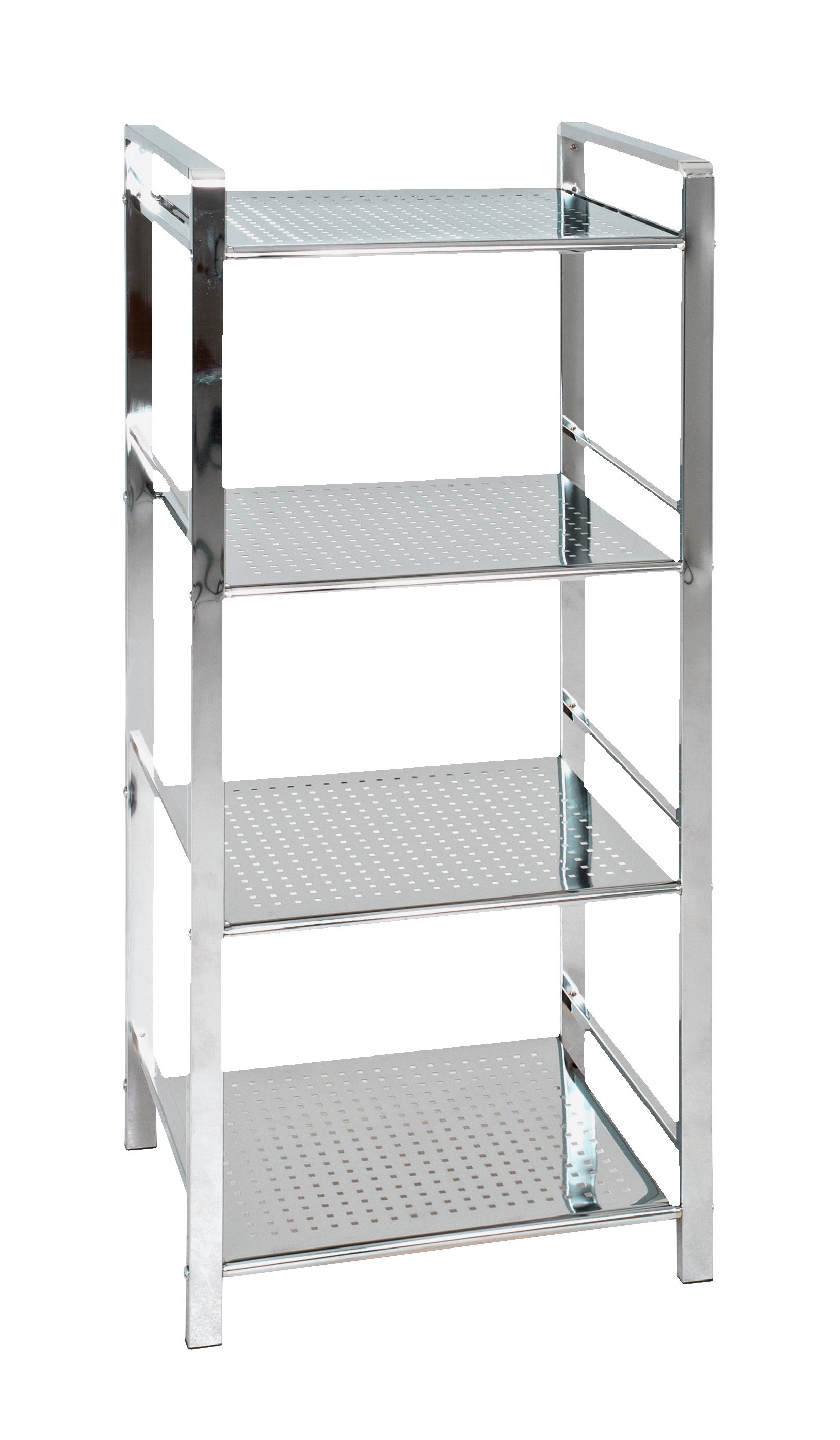 badezimmer regal glas chrom