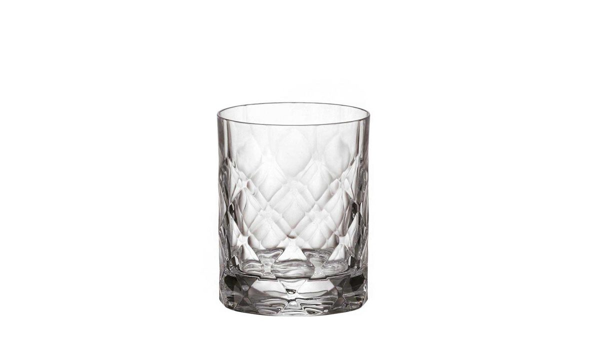 Whiskeyglas Bohemia cristal aus Kristallglas in Transparent BOHEMIA Cristal 6er Set Whiskybecher Nelson BAR Selection Kristallglas – ca. 300 ml