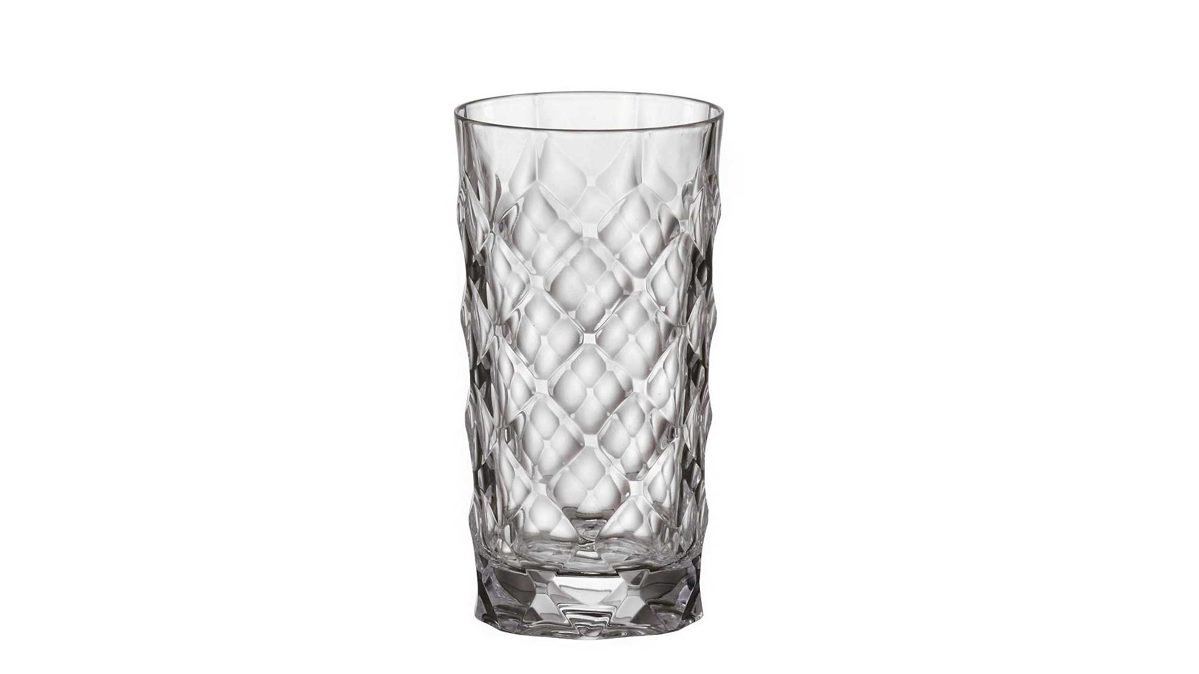 Longdrinkglas-Set Bohemia cristal aus Kristallglas in Transparent BOHEMIA Cristal 6er Set Longdrinkbecher Nelson BAR Selection Kristallglas – ca. 330 ml
