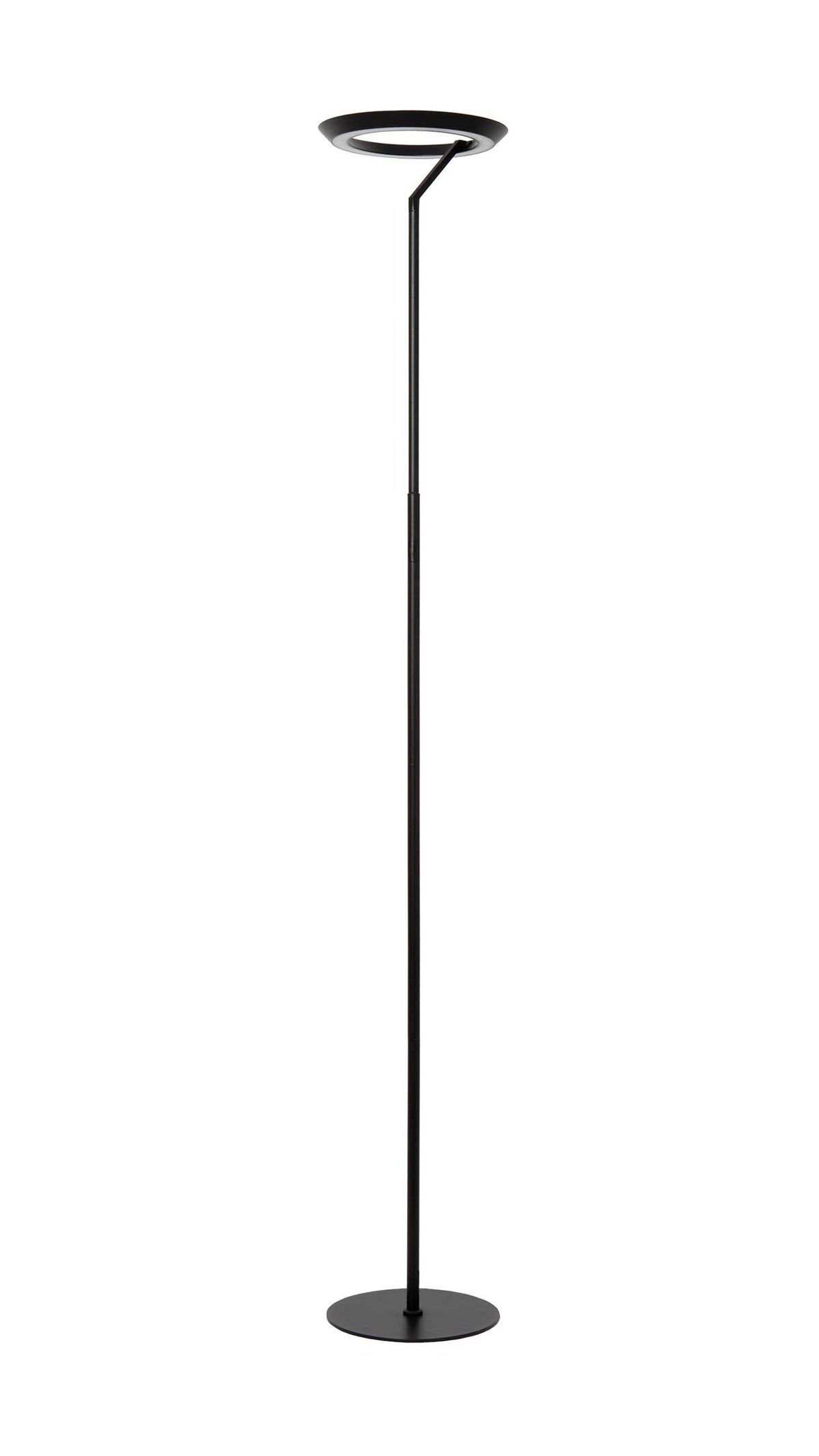 Stehleuchte Lucide aus Metall in Schwarz LUCIDE Stehleuchte CELESTE, dimmbare Stehlampe schwarzes Metall - Höhe ca. 174 cm