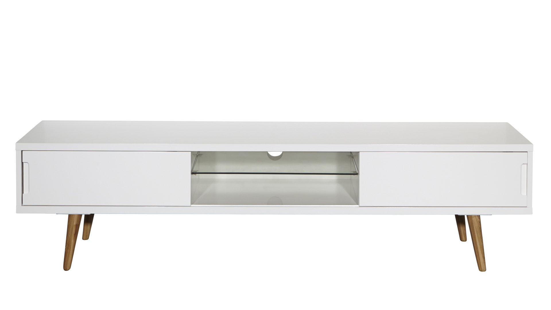 Fernsehschrank Vintage Weiss