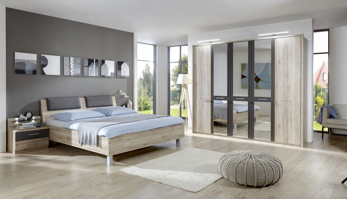Partnerring Collection Schlafzimmer Mit Kleiderschrank Santana