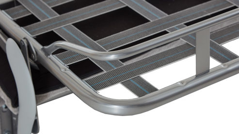 Schlafsofa Bali aus Stoff in Grau Schlafsofa Verona mit Faltbettfunktion grauer Bezug 3402 - Liegefläche ca. 160 x 200 cm