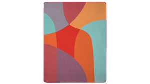 Wohndecke Biederlack® aus Mischgewebe in Mehrfarbig Biederlack® Wohndecke Lava buntes Mischgewebe - ca. 150 x 200 cm