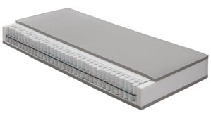 Federkernmatratze Interliving aus Stoff in Weiß Interliving Matratze Medikontur 1931 Taschenfederkern, H3 – Liegefläche ca. 120 x 200 cm