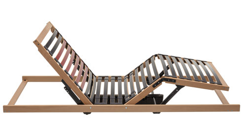 Lattenrost Interliving aus Holz in Holzfarben Interliving Lattenrost Serie 1951 mit Funksteuerung motorisch mit Funk-Fernbedienung – Liegefläche ca. 100 x 200 cm