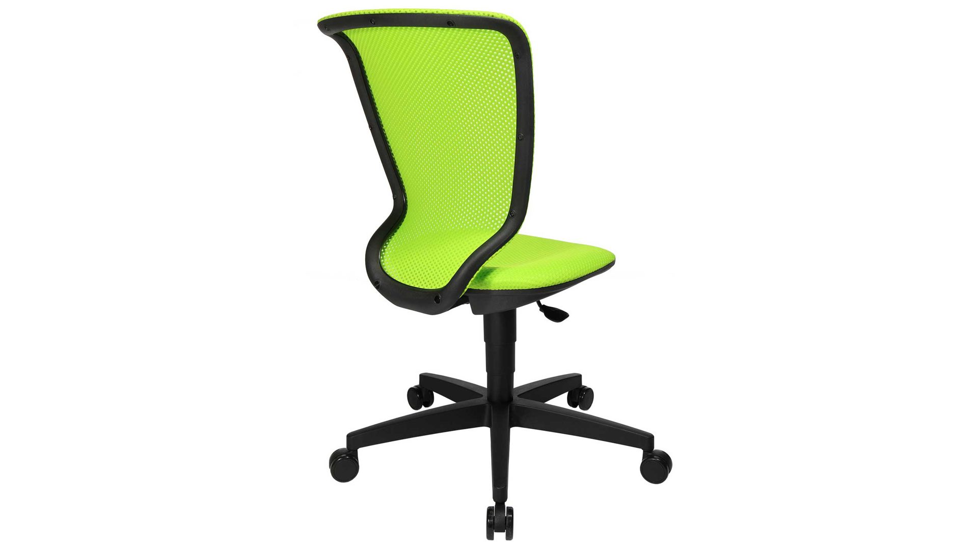 Bürostuhl Topstar aus Kunststoff Stoff in Grün TOPSTAR Drehstuhl Spider Kid Stoff grün & Gestell Kunststoff schwarz