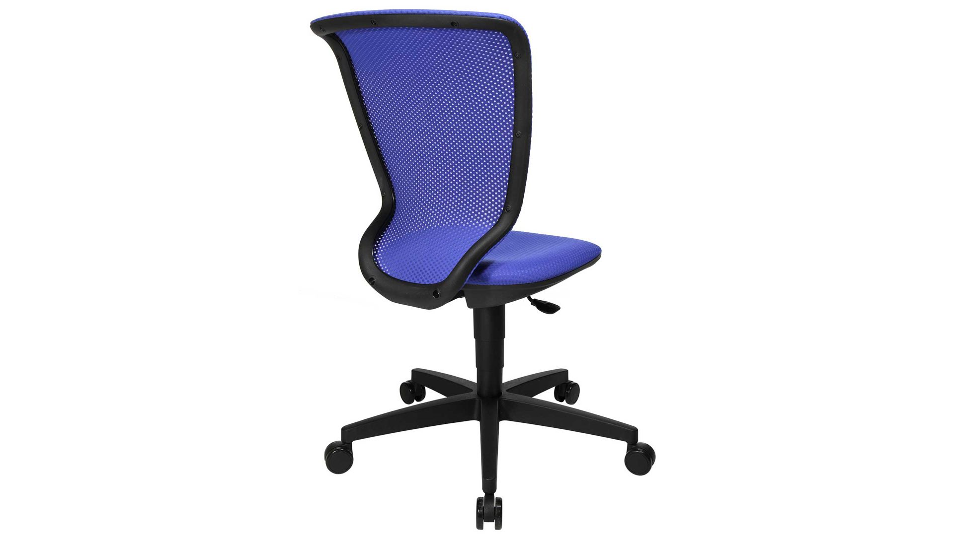 Bürostuhl Topstar aus Stoff Kunststoff in Blau TOPSTAR Drehstuhl Spider Kid Stoff blau & Gestell Kunststoff schwarz
