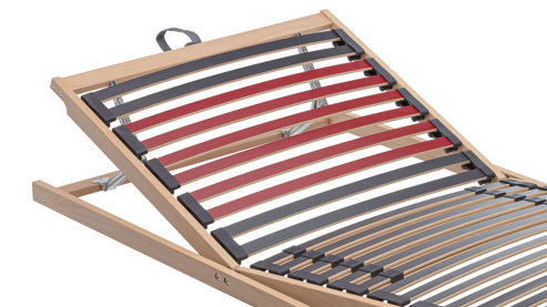 Lattenrost Interliving aus Holz in Holzfarben Interliving Lattenrost Serie 1951 mit manueller Verstellung manuelle Kopf- und Fußteilverstellung – Liegefläche ca. 140 x 200 cm