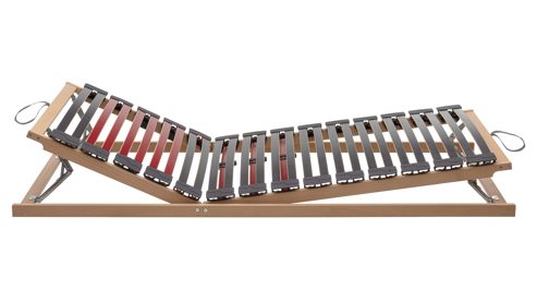Lattenrost Interliving aus Holz in Holzfarben Interliving Lattenrost Serie 1952 mit manueller Kopf- und Fußteilverstellung manuell – Liegefläche ca. 120 x 200 cm