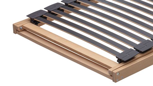 Lattenrost Interliving aus Holz in Holzfarben Interliving Lattenrost Serie 1952 manuelle Verstellung mit Refluxfunktion Reflux-Verstellung – Liegefläche ca. 120 x 200 cm