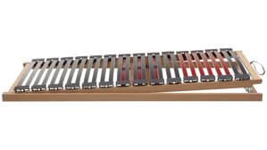 Lattenrost Interliving aus Holz in Holzfarben Interliving Lattenrost Serie 1952 manuelle Verstellung mit Refluxfunktion Reflux-Verstellung – Liegefläche ca. 120 x 200 cm