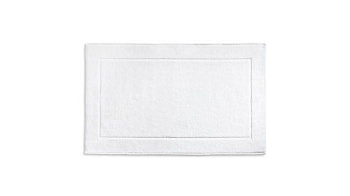 Badematte / Badeteppich Kela | keck & lang aus Naturfaser in Weiß Handtuchserie Ladessa - Badematte schneeweiße Baumwolle - ca. 60 x 100 cm