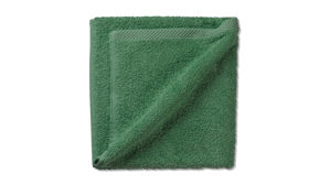 Handtuch Kela | keck & lang aus Naturfaser in Grün Handtuchserie Ladessa - Handtuch blattgrüne Baumwolle - ca. 50 x 100 cm