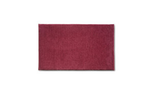 Badematte / Badeteppich Kela | keck & lang aus Baumwolle in Dunkelrot kela Badematte Maja Himbeerrot - ca. 120 x 70 cm