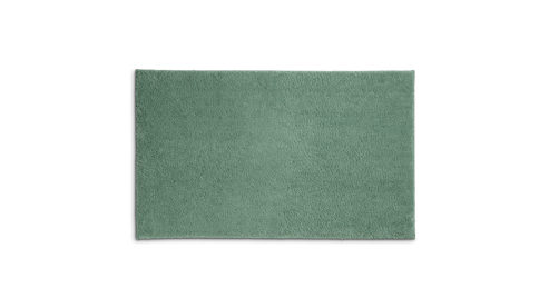 Badematte / Badeteppich Kela | keck & lang aus Baumwolle in Grün kela Badematte Maja Jadegrün - ca. 80 x 50 cm