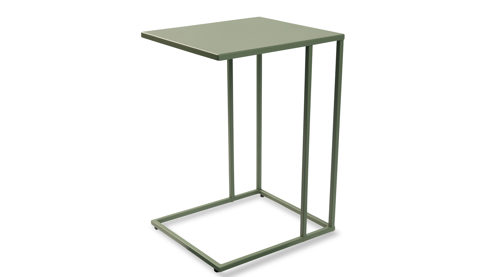Beistelltisch M2 kollektion aus Metall in Grün Beistelltisch Timur 1 Salbeigrün – ca. 38 x 43 cm