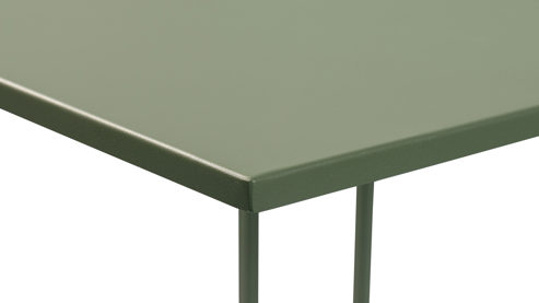 Beistelltisch M2 kollektion aus Metall in Grün Beistelltisch Timur 1 Salbeigrün – ca. 38 x 43 cm