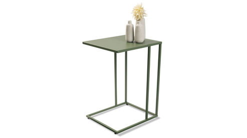 Beistelltisch M2 kollektion aus Metall in Grün Beistelltisch Timur 1 Salbeigrün – ca. 38 x 43 cm