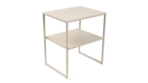 Beistelltisch M2 kollektion aus Metall in Beige Beistelltisch Timur 2 Beige – ca. 50 x 40 cm