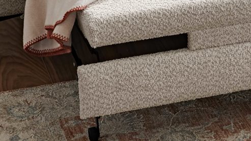 Funktion Interliving aus Metall in Transparent Interliving Sofa Serie 4420 - Schlaffunktion ausziehbar