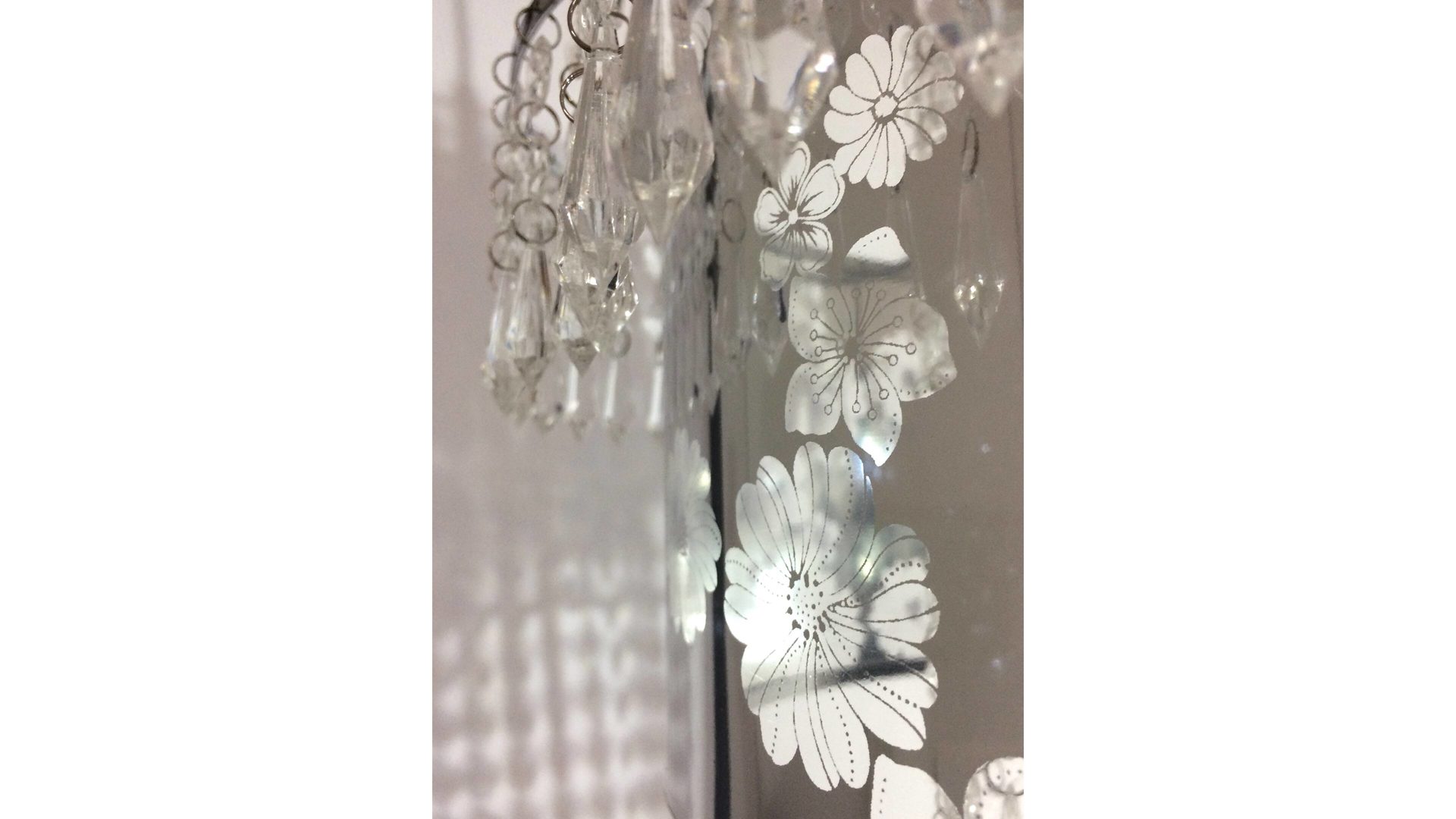 Pendelleuchte Näve aus Metall in Metallfarben näve Kronleuchter Fancy Chrom & Acryl – Durchmesser ca. 32 cm