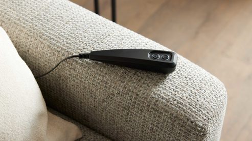 Funktion Interliving aus Metall in Transparent Interliving Sofa Serie 4066 – Liegefunktion motorisch