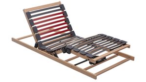 Lattenrost Interliving aus Holz in Holzfarben Interliving Lattenrost Serie 1952 - V6289 Smart zweifach motorisch mit Funk-Fernbedienung – Liegefläche ca. 90 x 190 cm