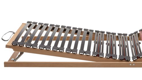 Lattenrost Interliving aus Holz in Holzfarben Interliving Lattenrrost Serie 1953 - V6350 manuell verstellbar – Liegefläche ca. 100 x 200 cm