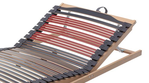 Lattenrost Interliving aus Holz in Holzfarben Interliving Lattenrrost Serie 1953 - V6350 manuell verstellbar – Liegefläche ca. 100 x 200 cm