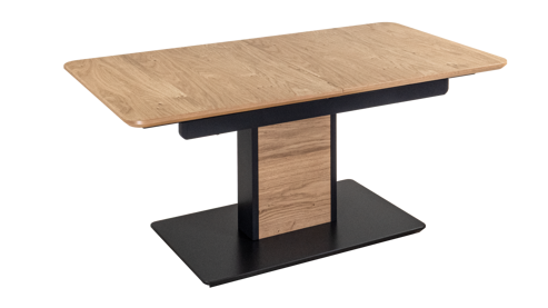 Couchtisch Vierhaus aus Holz in Holzfarben vierhaus Couchtisch 2330-WEI-WEI Wildeiche - ca. 115 - 155 x 53 - 72 cm