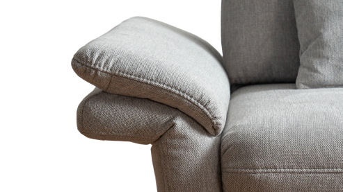 Funktion Steinpol sit&more aus Metall in Transparent Polsterprogramm Wanda - Armteilverstellung Funktions-Mehrpreis