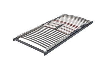 Lattenrost Interliving aus Holz in Grau Interliving Lattenrost Serie 1942 starr – Liegefläche ca. 90 x 190 cm