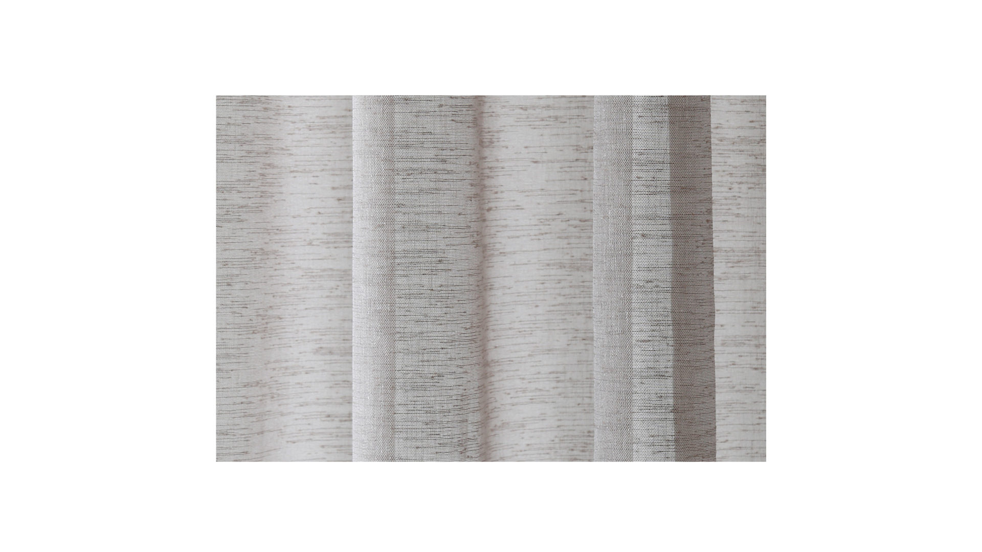 Schlaufenschal Indes fuggerhaus aus Stoff in Braun HOMING Schlaufenschal Oskar taupefarben meliert – ca. 140 x 245 cm