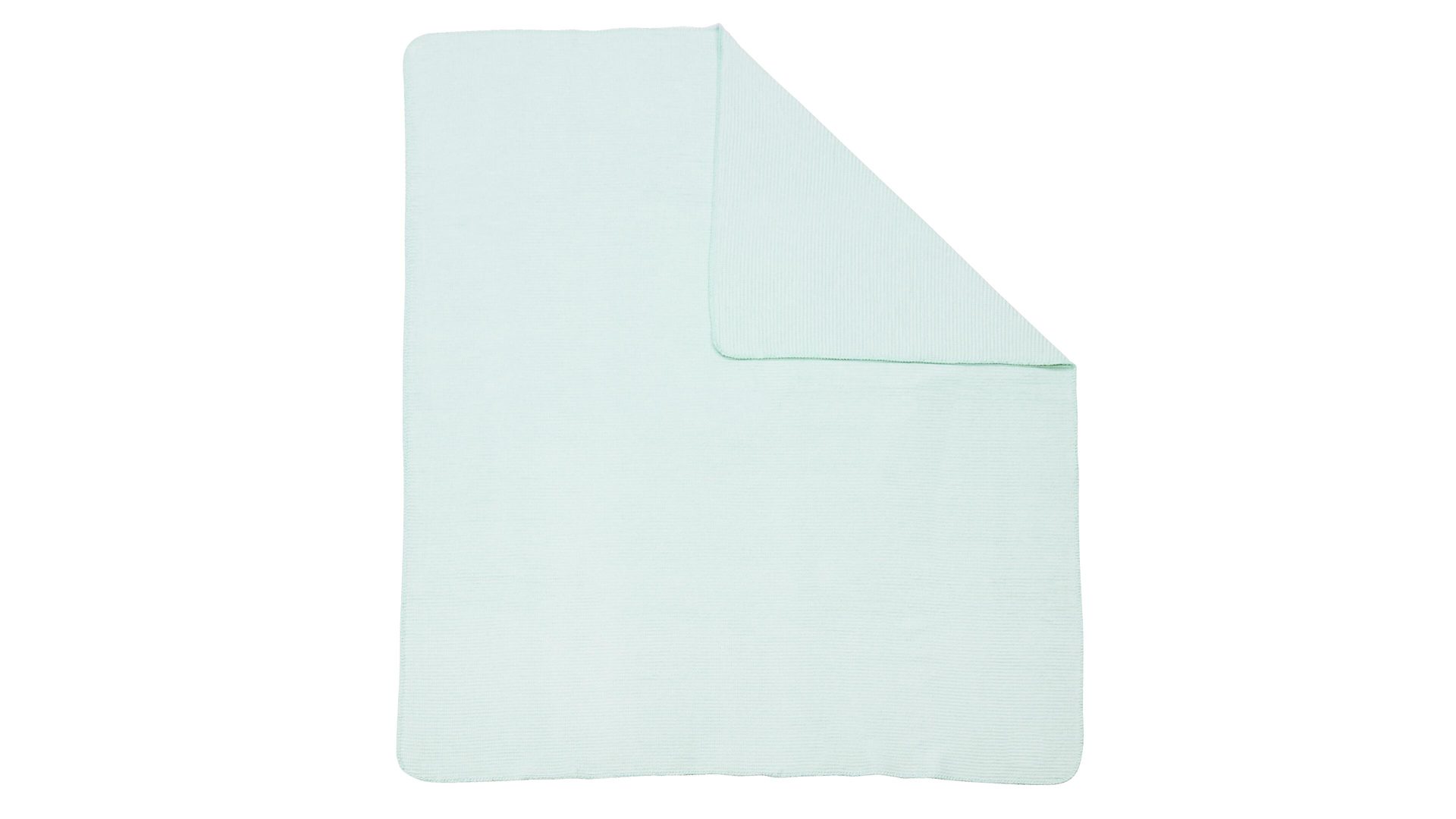 Wohndecke Done.® aus Stoff in Hellgrün done.® Wohndecke Coco mintfarbenes Mischgewebe – ca. 150 x 200 cm