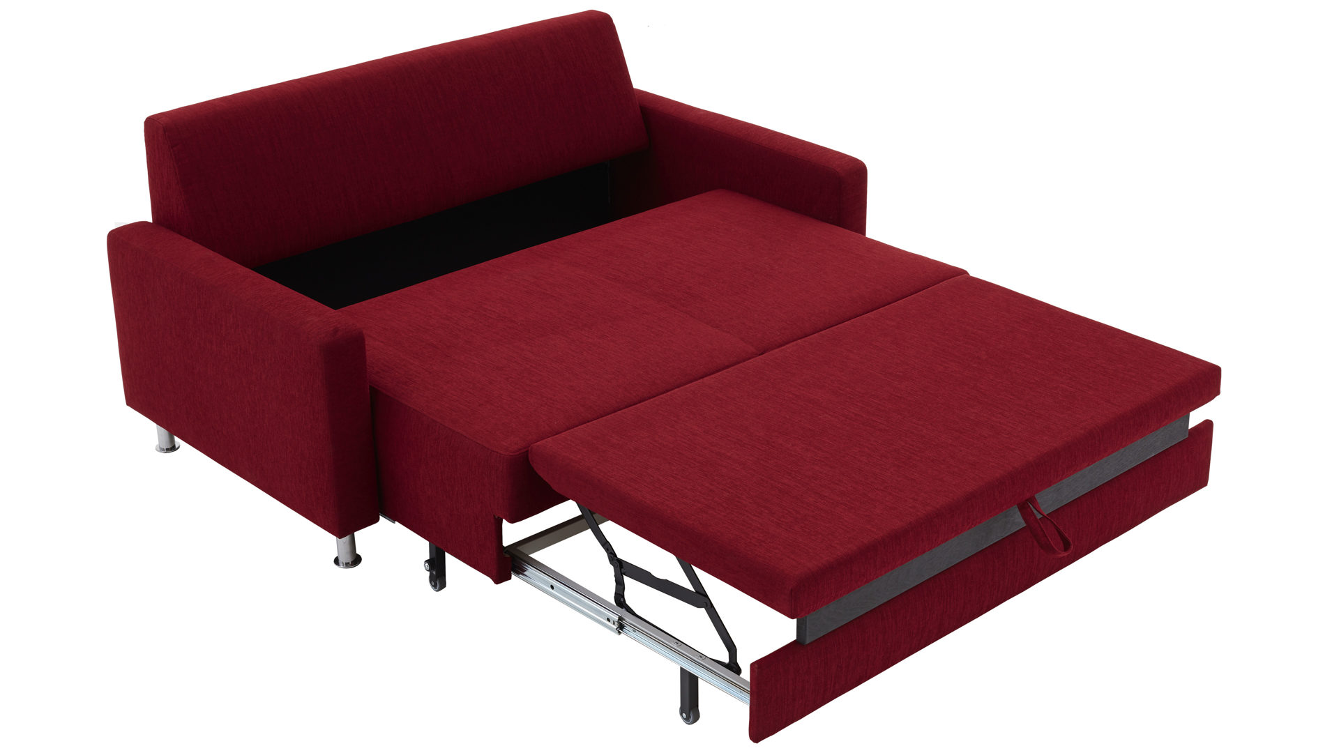 Schlafsofa PARTNERRING COLLECTION aus Stoff in Dunkelrot PARTNERRING COLLECTION Schlafsofa Multi roter Bezug 8-8014 - Breite ca. 166 cm