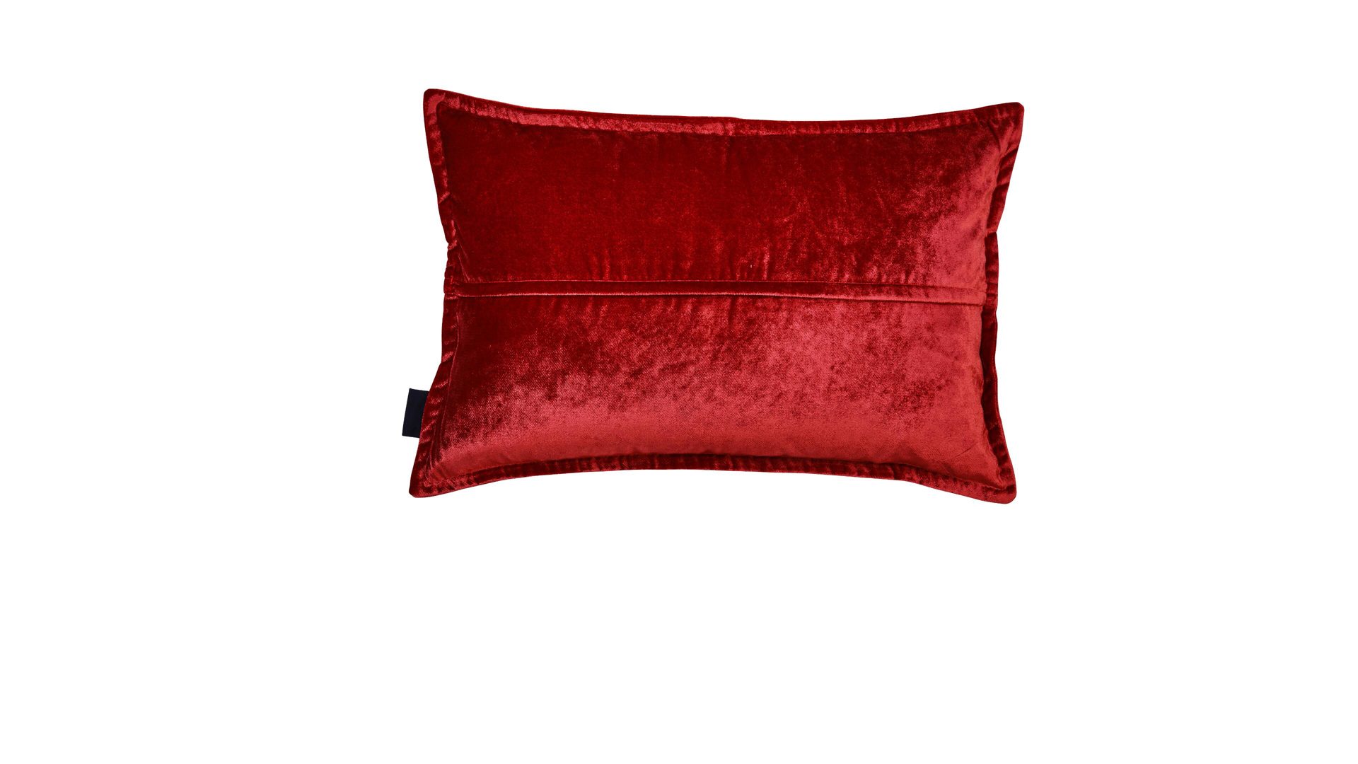 Kissenbezug /-hülle Done.® aus Stoff in Dunkelrot done.® Kissenhülle Cushion Glam roter Samt – ca. 40 x 60 cm