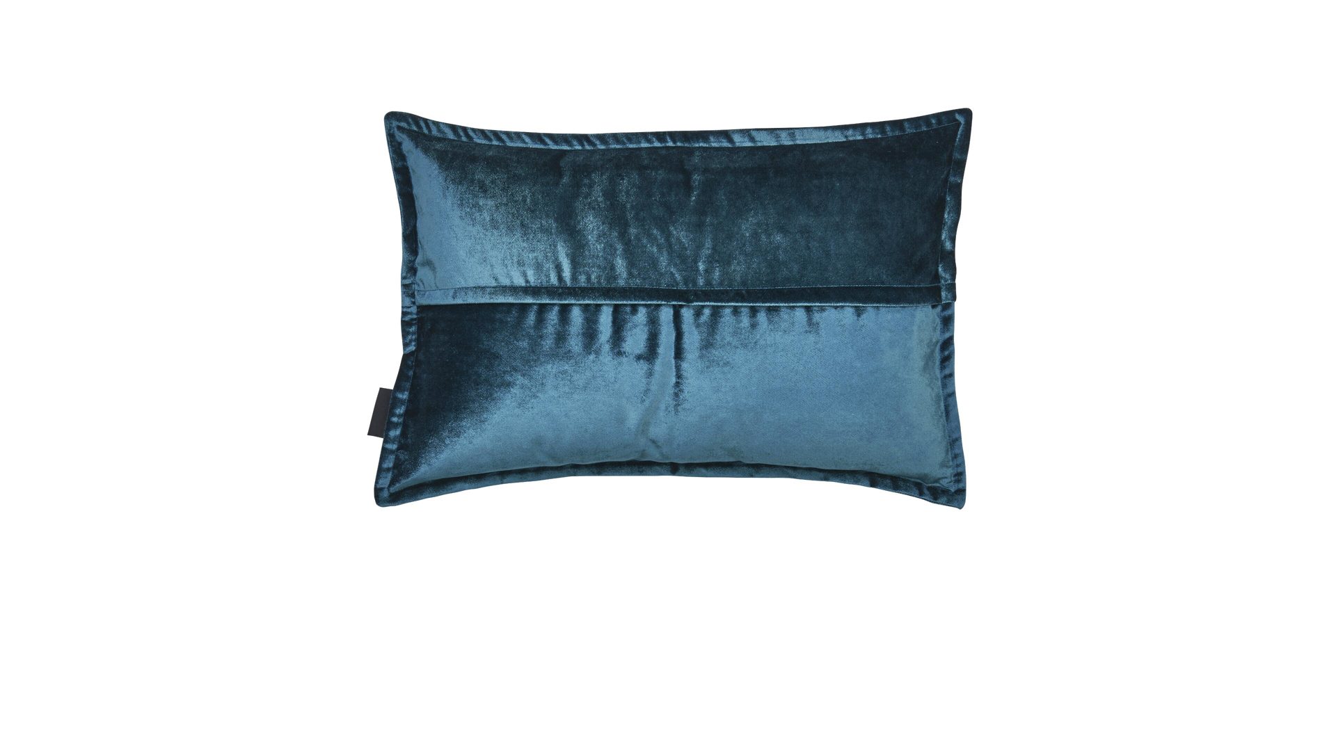 Kissenbezug /-hülle Done.® aus Stoff in Petrol done.® Kissenhülle Cushion Glam petrolfarbener Samt – ca. 40 x 60 cm