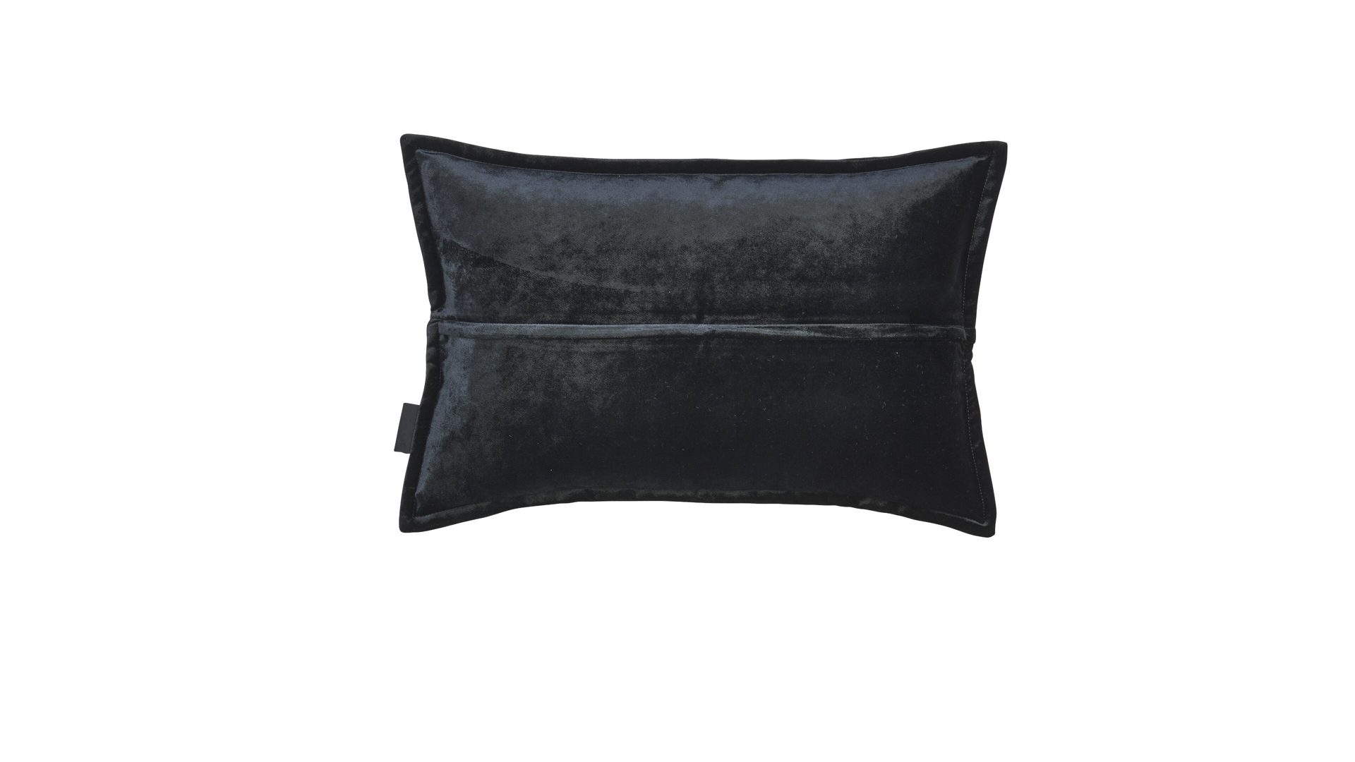 Kissenbezug /-hülle Done.® aus Stoff in Schwarz done.® Kissenhülle Cushion Glam schwarzer Samt - ca. 40 x 60 cm