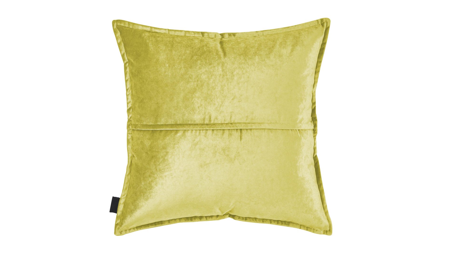 Kissenbezug /-hülle Done.® aus Stoff in Hellgrün done.® Kissenhülle Cushion Glam apfelgrüner Samt – ca. 65 x 65 cm