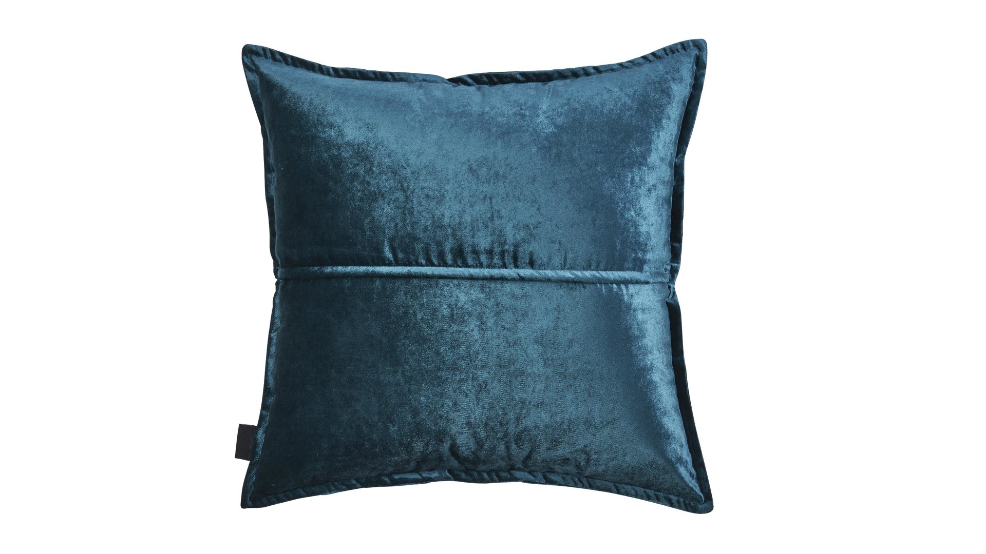Kissenbezug /-hülle Done.® aus Stoff in Petrol done.® Kissenhülle Cushion Glam petrolfarbener Samt – ca. 65 x 65 cm