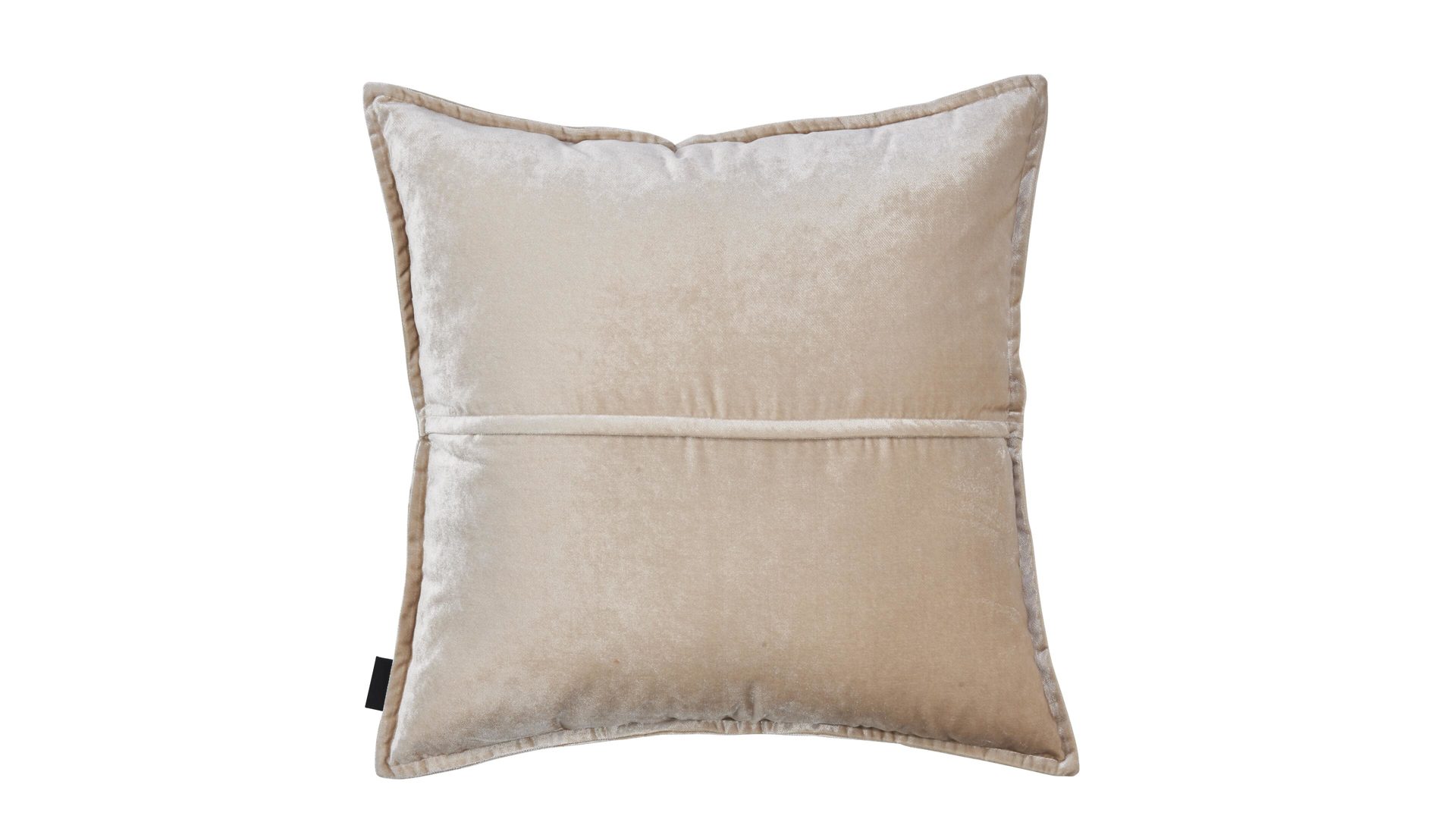 Kissenbezug /-hülle Done.® aus Stoff in Weiß done.® Kissenhülle Cushion Glam sternweißer Samt – ca. 65 x 65 cm