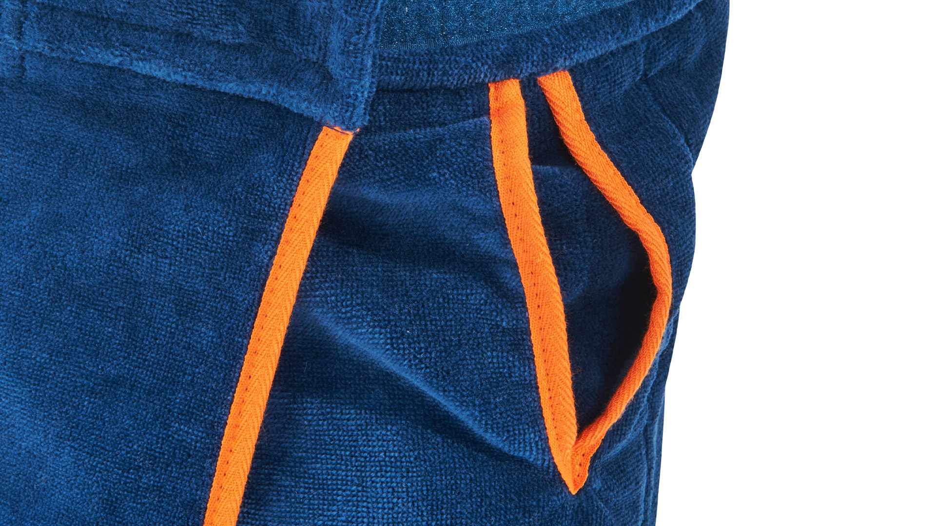 Saunahandtuch Done.® aus Stoff in Dunkelblau done.® Saunakilt marineblaue Baumwolle – ca. 60 x 140 cm