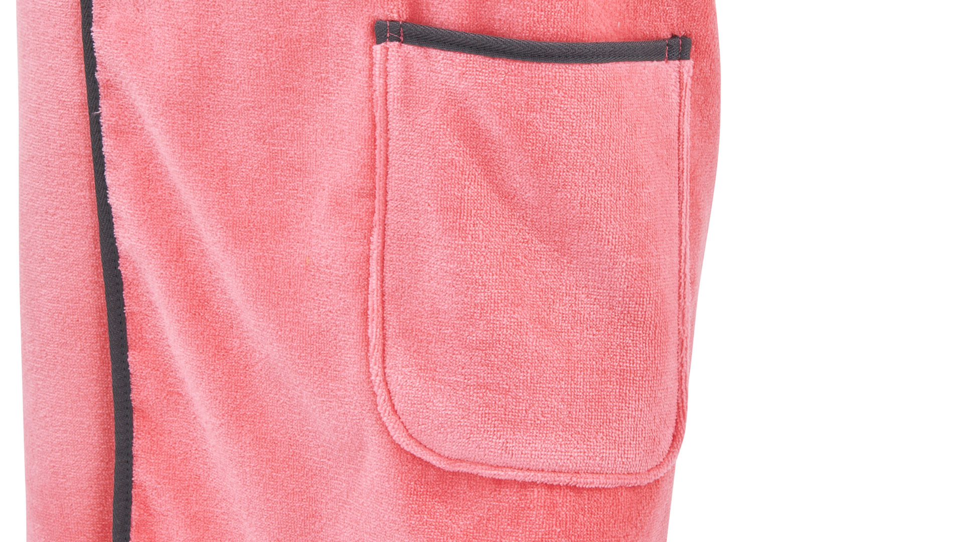 Saunahandtuch Done.® aus Stoff in Pink done.® Saunakilt blossomfarbene Baumwolle – ca. 80 x 140 cm