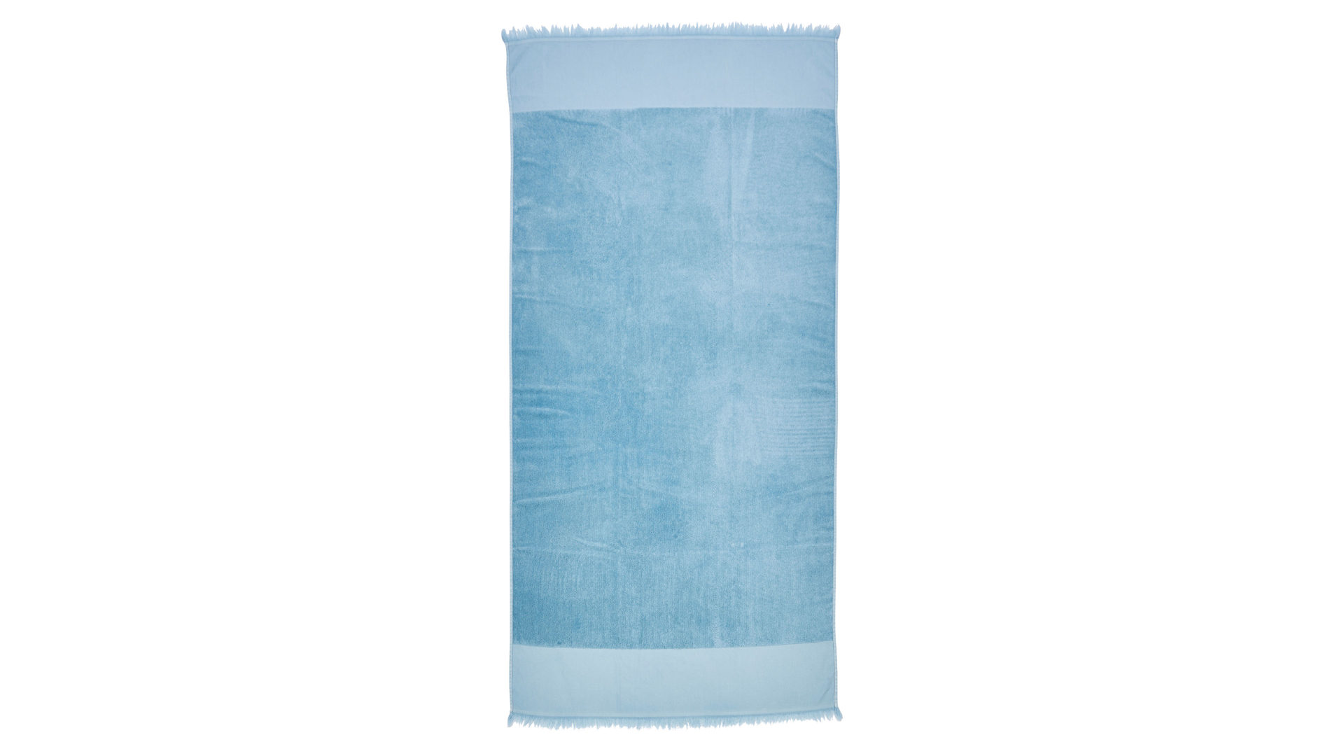 Hamamtuch Done.® aus Stoff in Blau done.® Hamamtuch Caprice hellblaue Baumwolle – ca. 95 x 180 cm