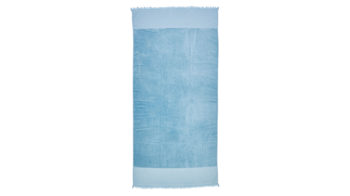 Hamamtuch Done.® aus Stoff in Blau done.® Hamamtuch Caprice hellblaue Baumwolle – ca. 95 x 180 cm