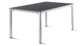 Gartentisch Sieger in Anthrazit Grau Sieger Exclusiv vivodur Verlängerungstisch 165x225-285x95 cm 3985-50