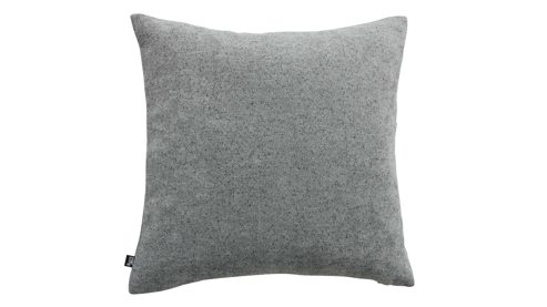 Kissenbezug /-hülle Interliving aus Stoff in Hellgrau Interliving Kissen Serie 9124 - Kissenhülle graue Chenille - ca. 40 x 40 cm