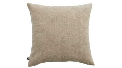 Kissenbezug /-hülle Interliving aus Stoff in Beige Interliving Kissen Serie 9124 - Kissenhülle beige Chenille - ca. 50 x 50 cm