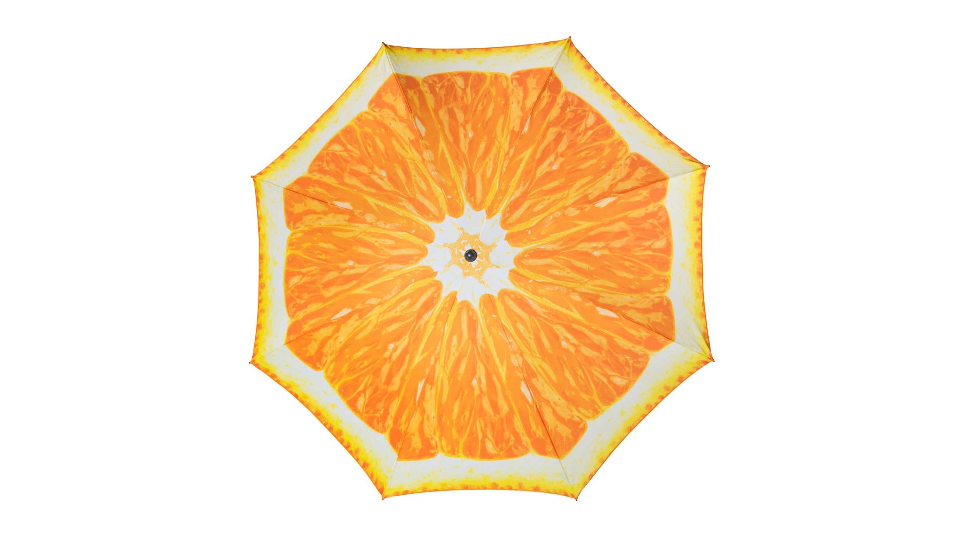 Sonnenschirm Doppler aus Mikrofaser in Orange Silber Doppler Sonnenschirm ORANGE ca. 200 cm LSF 50+ Gestell Stahlrohr silber, Bezug Polyester Motiv Orange